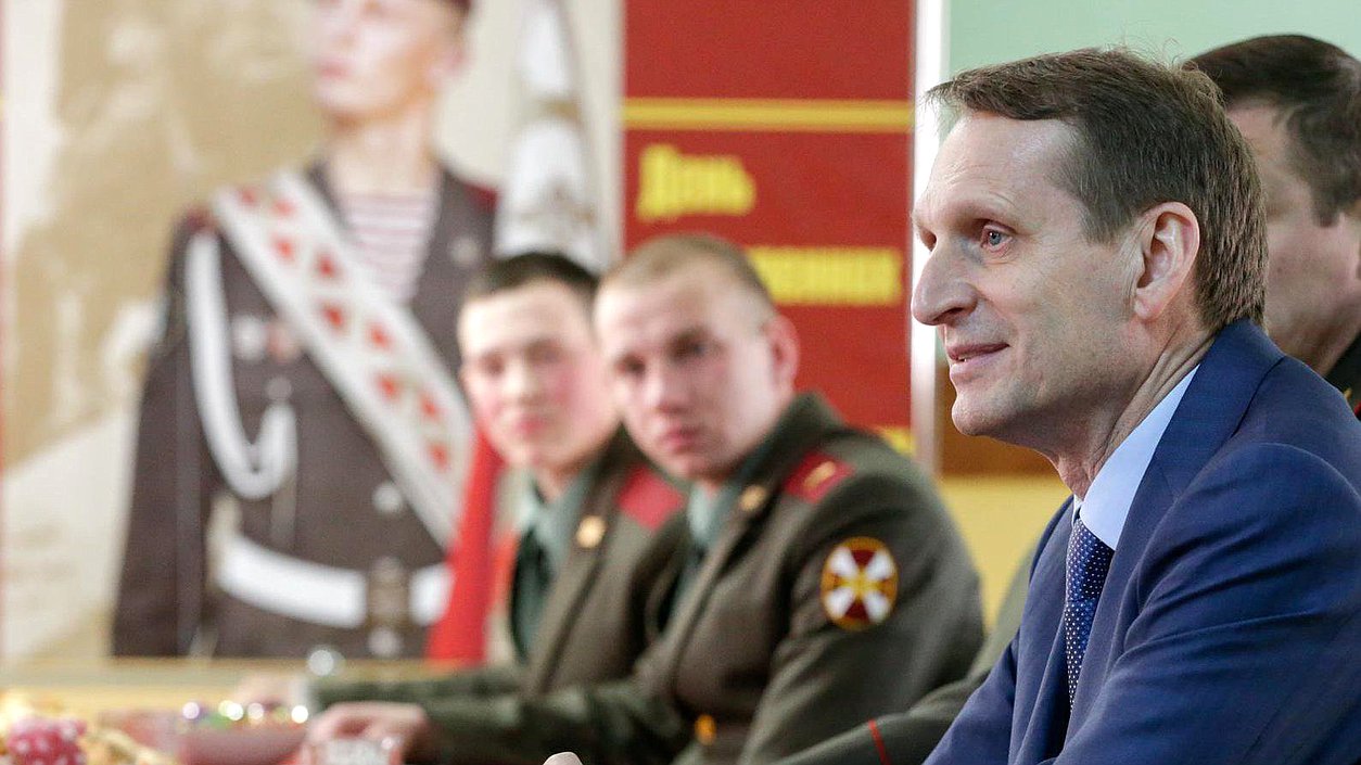 Посещение войсковой части 3526. Краткая встреча с офицерским составом.

