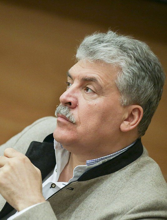 Директор ЗАО «Совхоз имени Ленина» Павел Грудинин