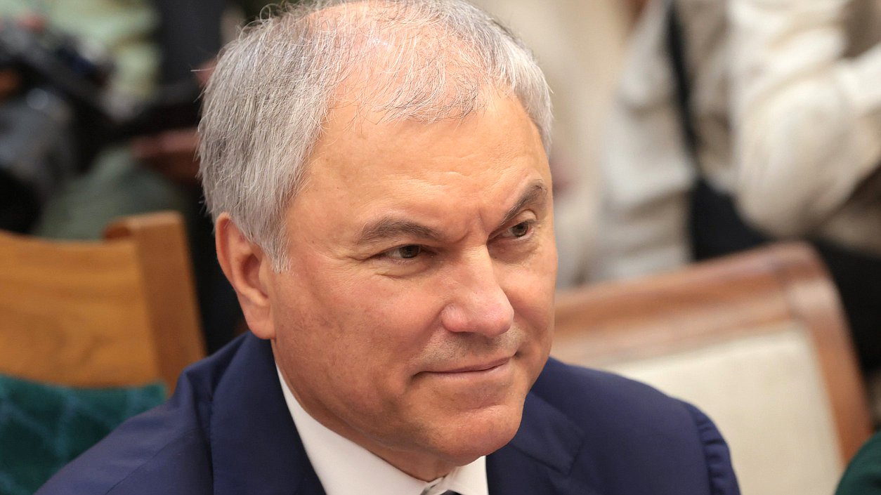 Председатель Государственной Думы Вячеслав Володин
