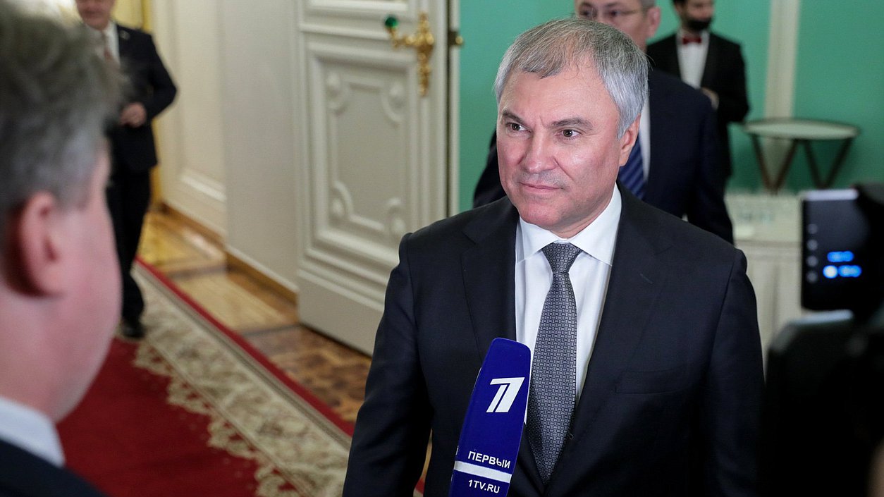 Председатель Государственной Думы Вячеслав Володин