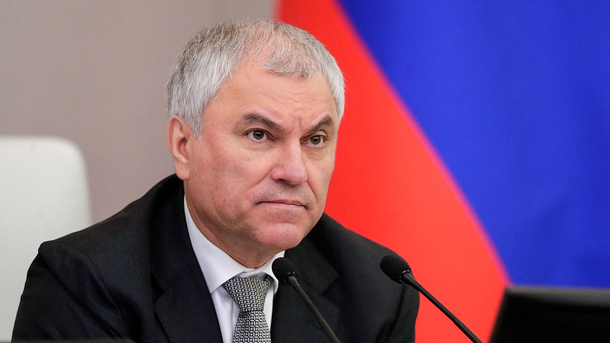 Председатель Государственной Думы Вячеслав Володин