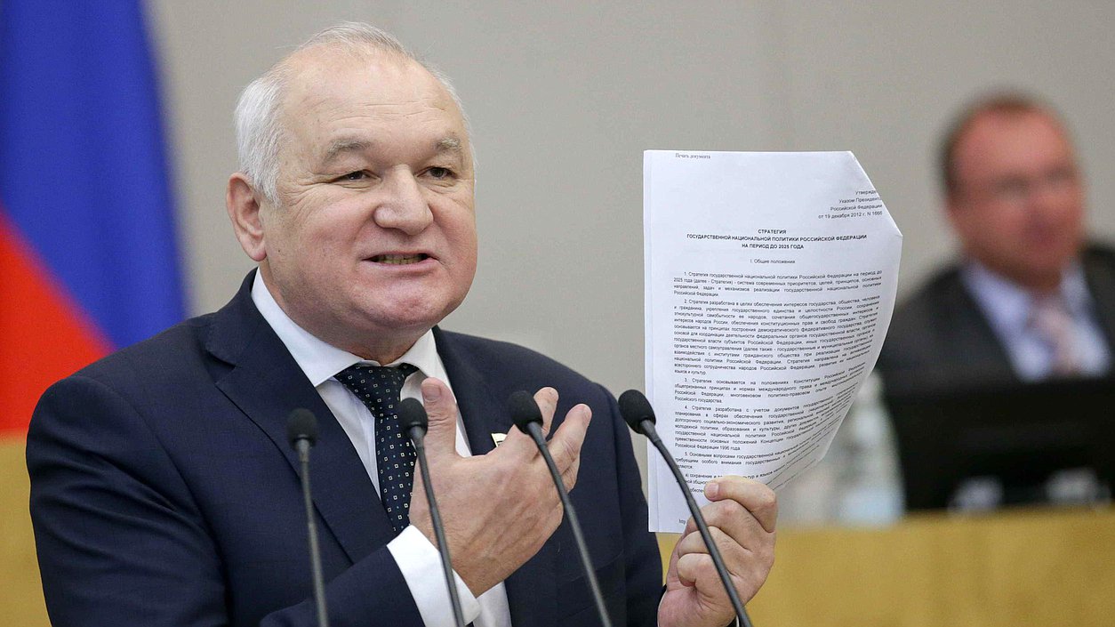 Председатель Комитета по делам национальностей Ильдар Гильмутдинов. Автор фото: Анна Исакова/Фотослужба Государственной Думы