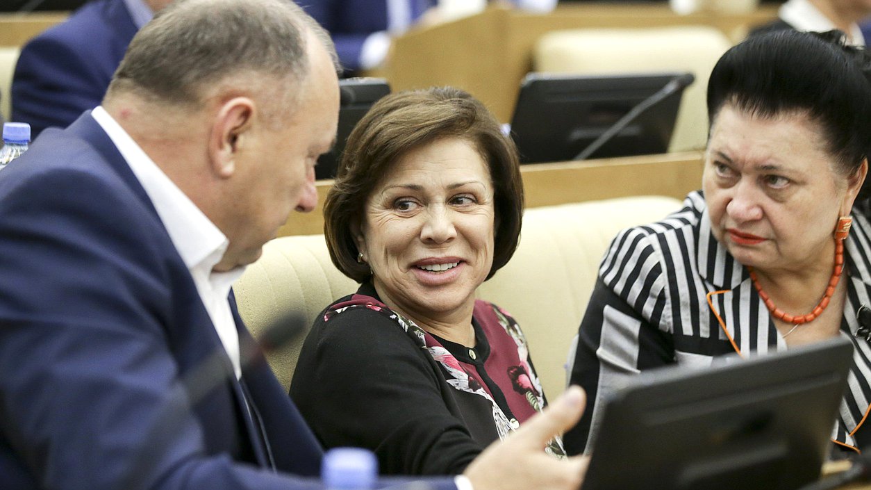 Заместитель Председателя Комитета по международным делам Ирина Роднина