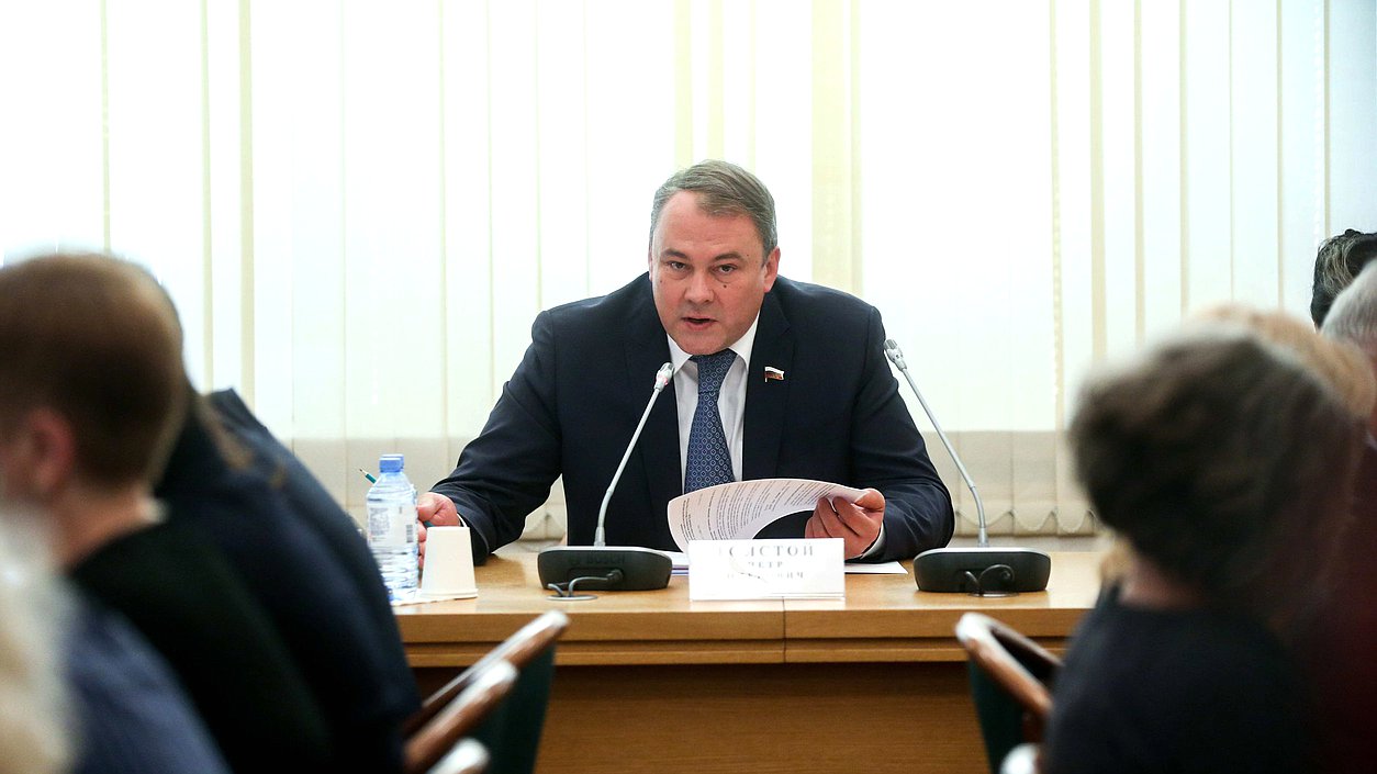 Заместитель Председателя Государственной Думы Петр Толстой