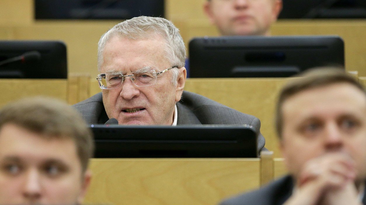 Руководитель фракции ЛДПР Владимир Жириновский