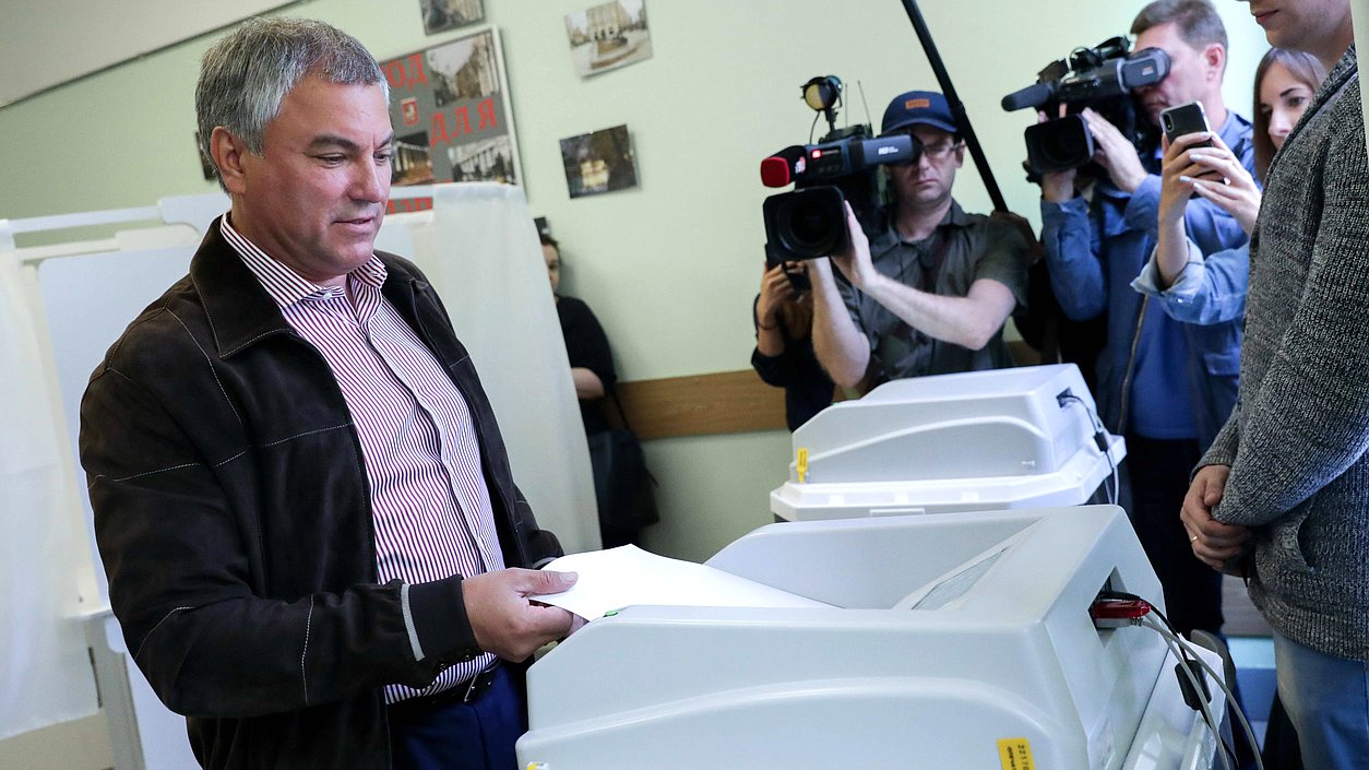 Председатель Государственной Думы Вячеслав Володин