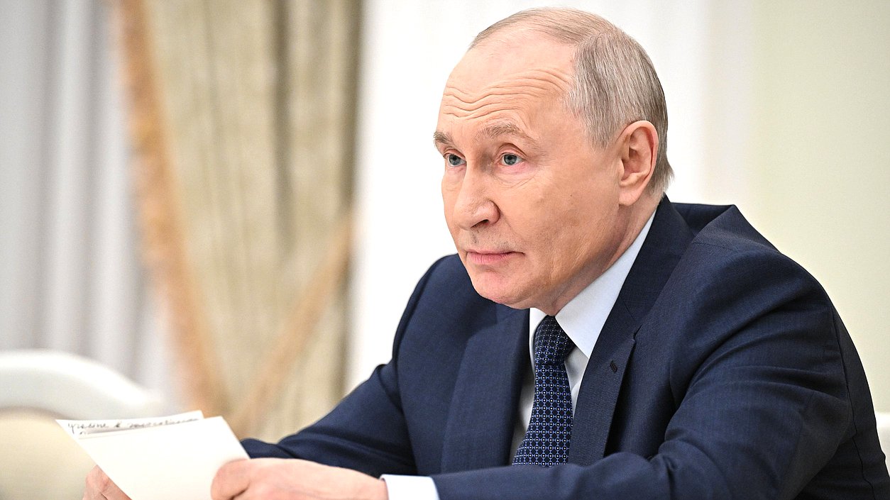 Президент РФ Владимир Путин. Фото: пресс-служба Президента РФ