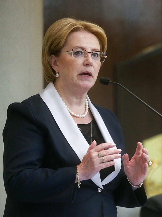 Министр здравоохранения РФ Вероника Скворцова
