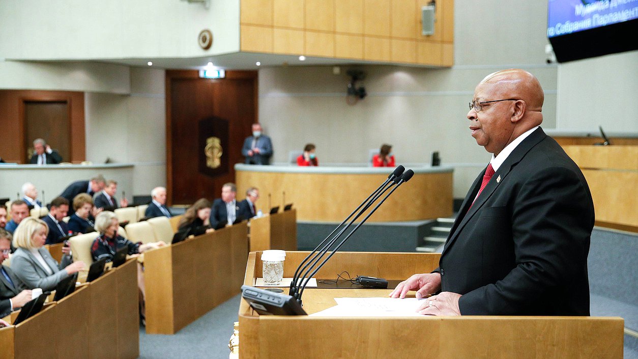 Speaker of the National Assembly of the Republic of Zimbabwe Jacob Mudenda