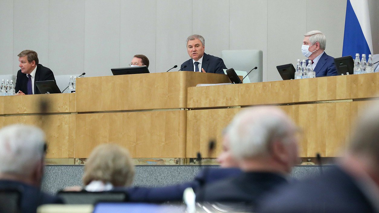 Председатель Государственной Думы Вячеслав Володин