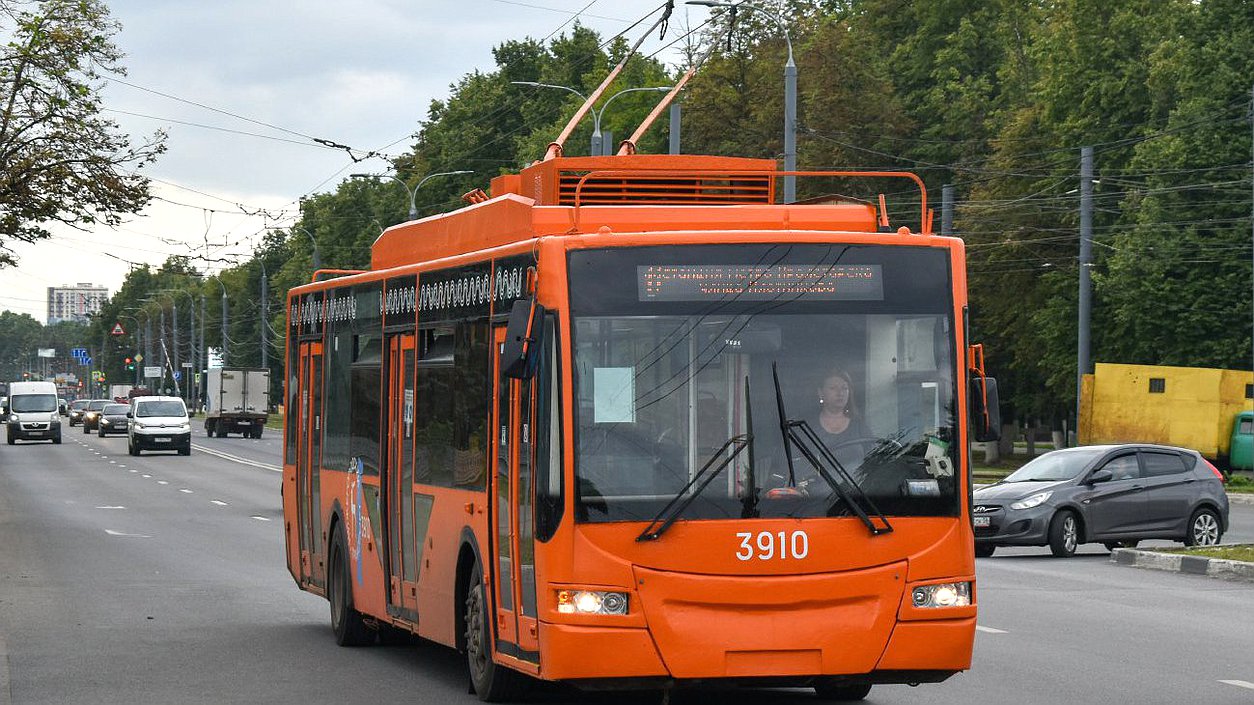 троллейбус транспорт город нижний новгород