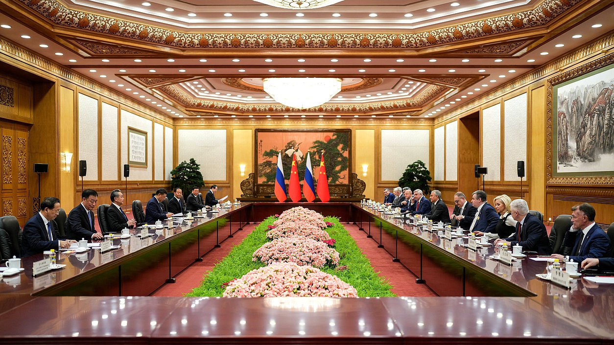 Chairman of the State Duma Vyacheslav Volodin met with President of the People's Republic of China Xi Jinping