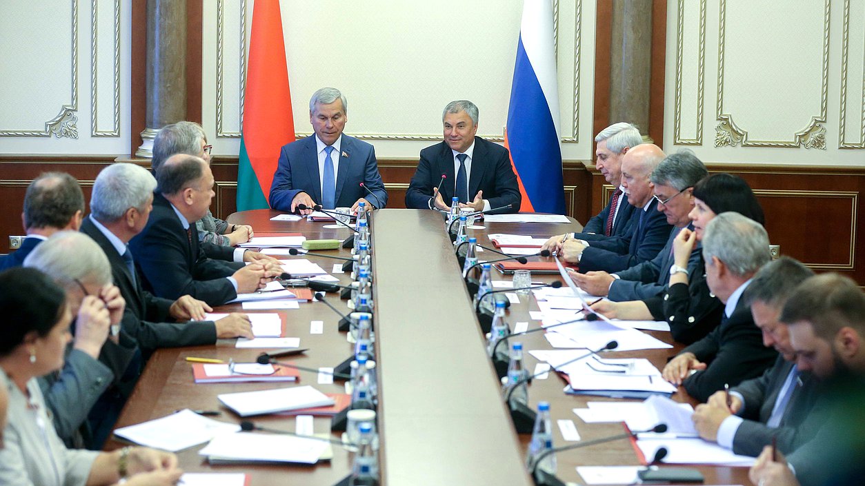 Meeting of the Council of the Parliamentary Assembly of the Union of Belarus and Russia