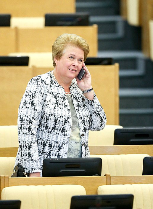 Первый заместитель Председателя Комитета по вопросам семьи, женщин и детей Ольга Окунева