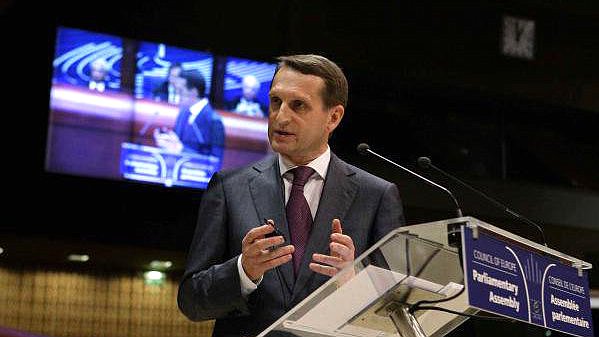 Выступление Сергея Нарышкина на пленарном заседании Парламентской Ассамблеи Совета Европы 