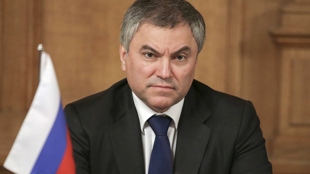 Chairman of the State Duma Viacheslav Volodin