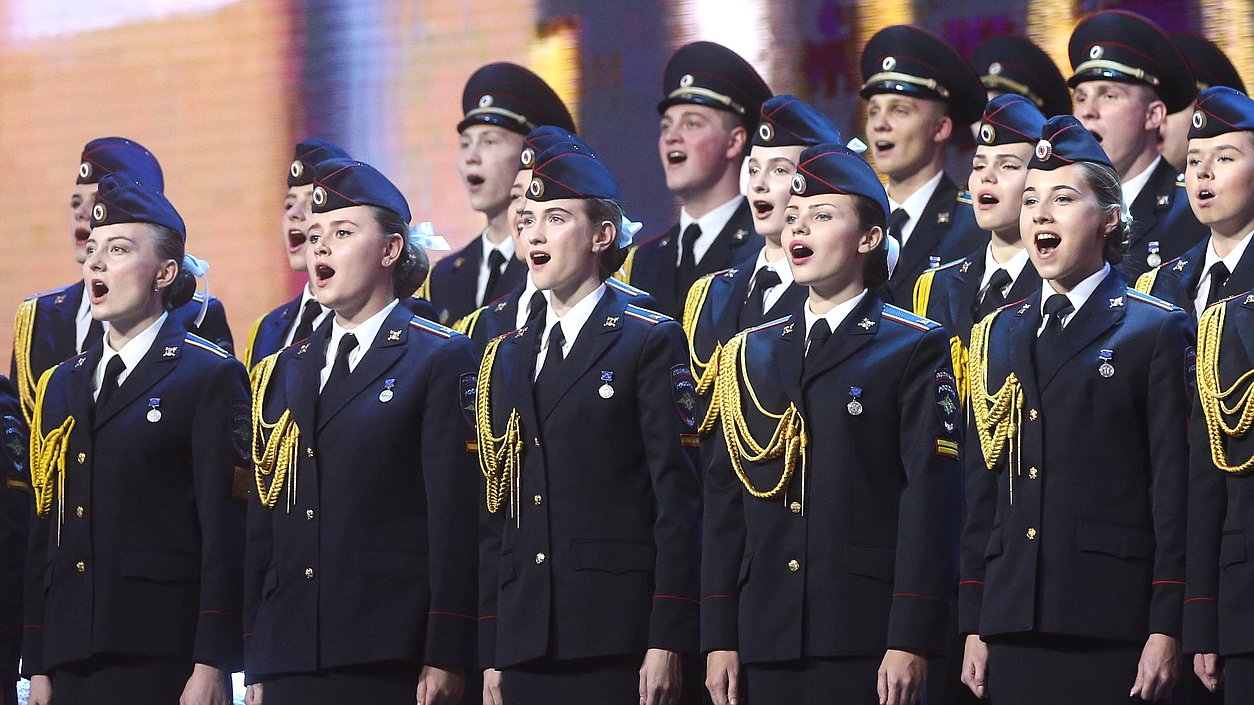 Праздничный концерт, посвященный Дню сотрудника органов внутренних дел