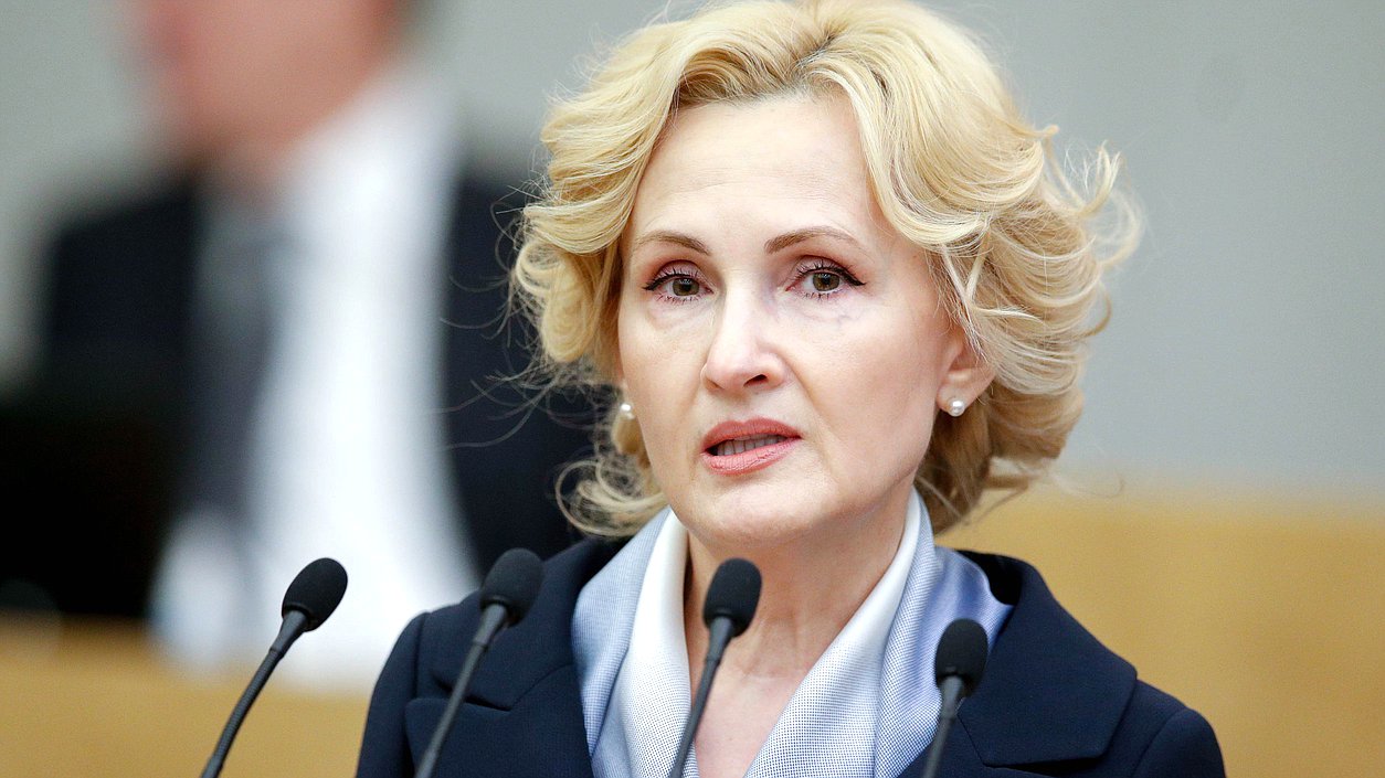 Deputy Chairwoman of the State Duma Irina Yarovaya