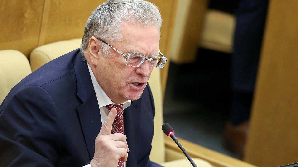 Руководитель фракции ЛДПР Владимир Жириновский