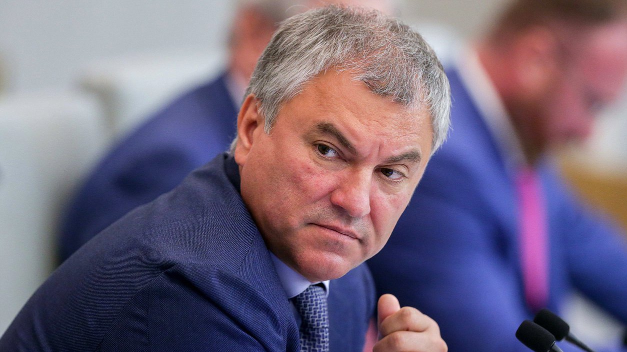 Chairman of the State Duma Viacheslav Volodin