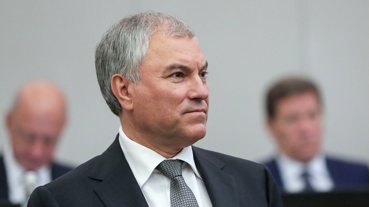 Председатель Государственной Думы Вячеслав Володин