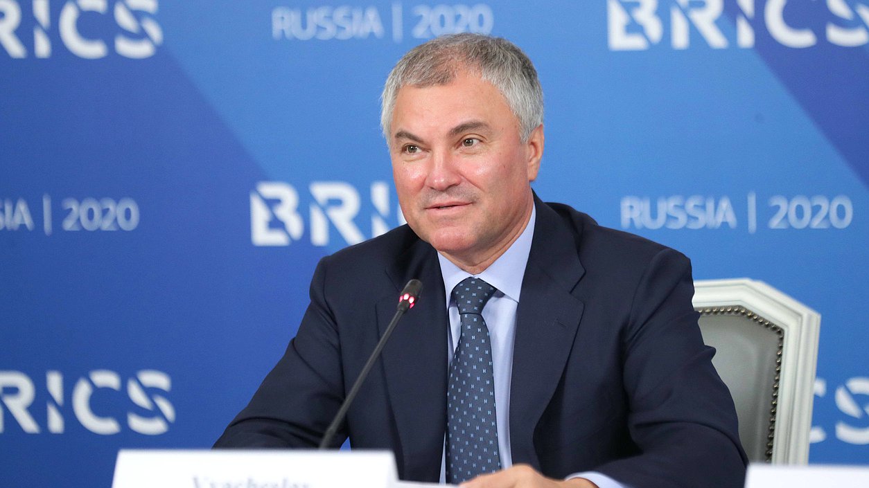 Chairman of the State Duma Viacheslav Volodin