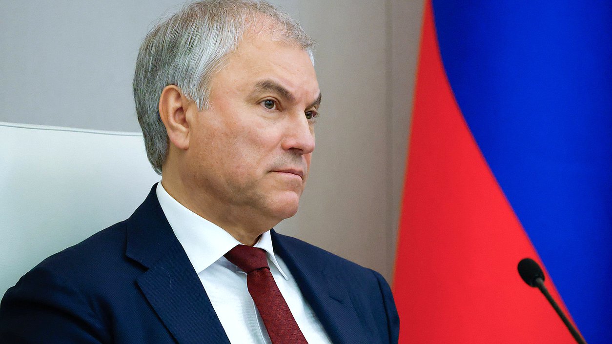 Председатель Государственной Думы Вячеслав Володин