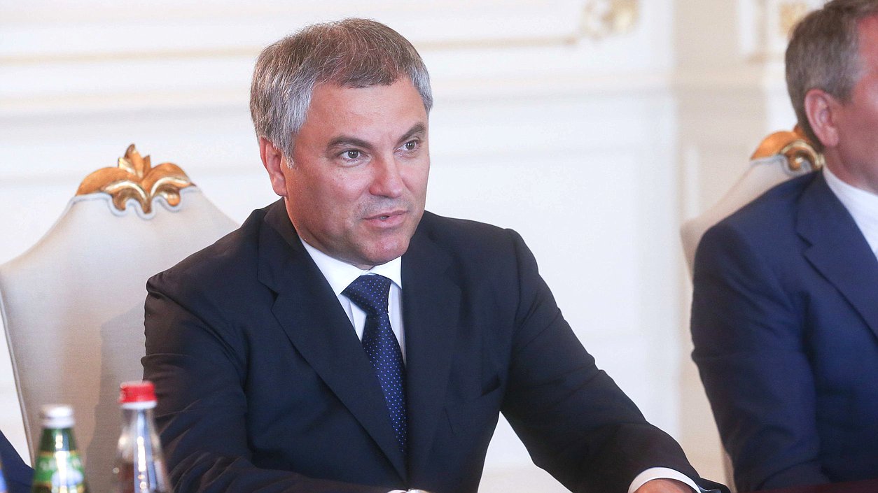 Председатель Государственной Думы Вячеслав Володин