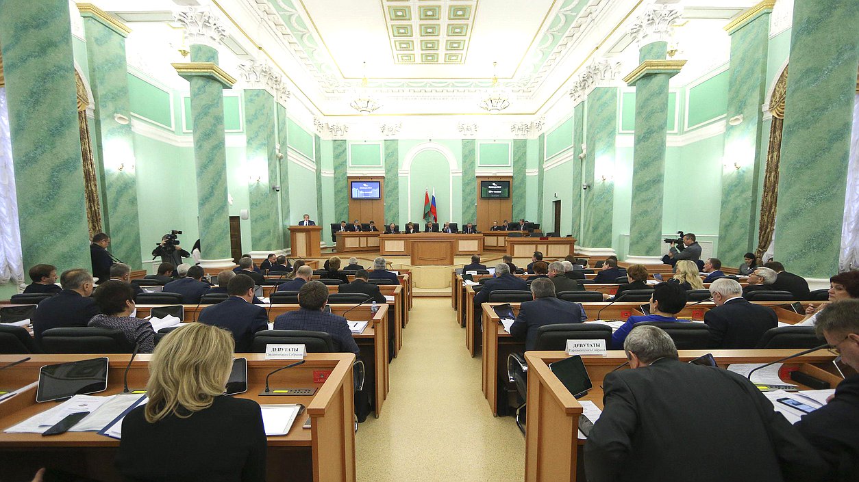 Заседание 53-й сессии Парламентского Собрания Союза Беларуси и России