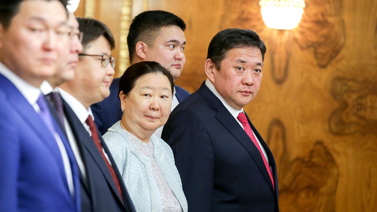 Chairman of the State Great Khural of Mongolia Miyegombyn Enkhbold
