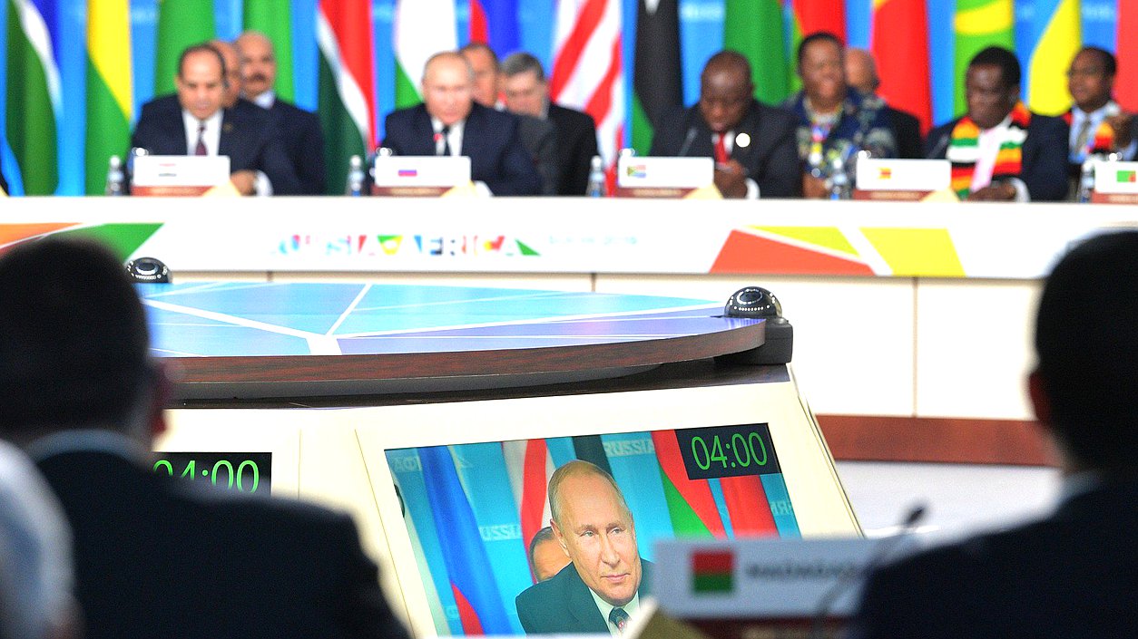 Speech by President of the Russian Federation Vladimir Putin at the Russia-Africa Summit
Photo: kremlin.ru