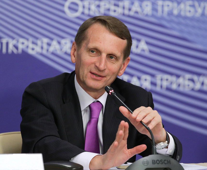  "Открытая трибуна" по теме о Кризисе доверия между Россией и Европой.