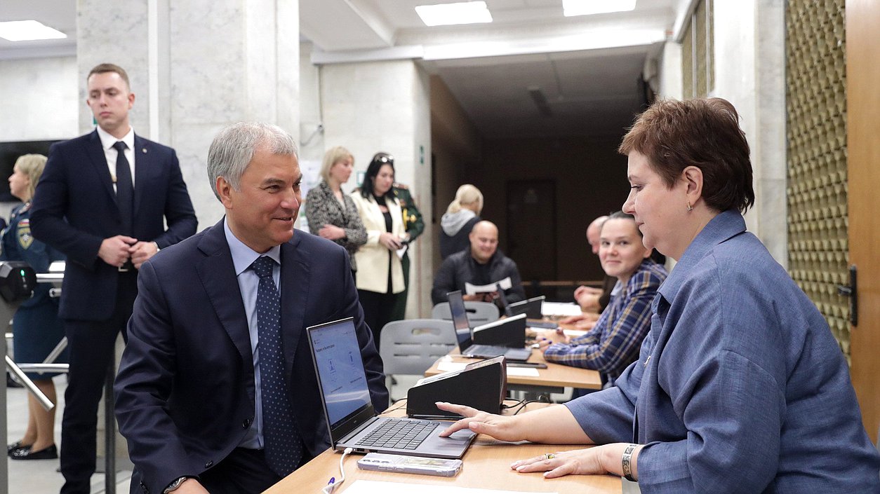 Председатель Государственной Думы Вячеслав Володин
