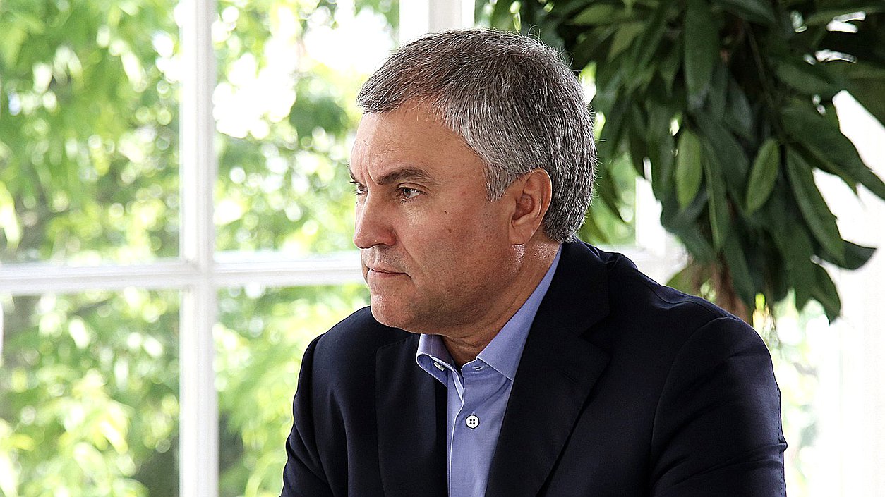 Председатель ГД Вячеслав Володин. Фото: «Газета.Ru»