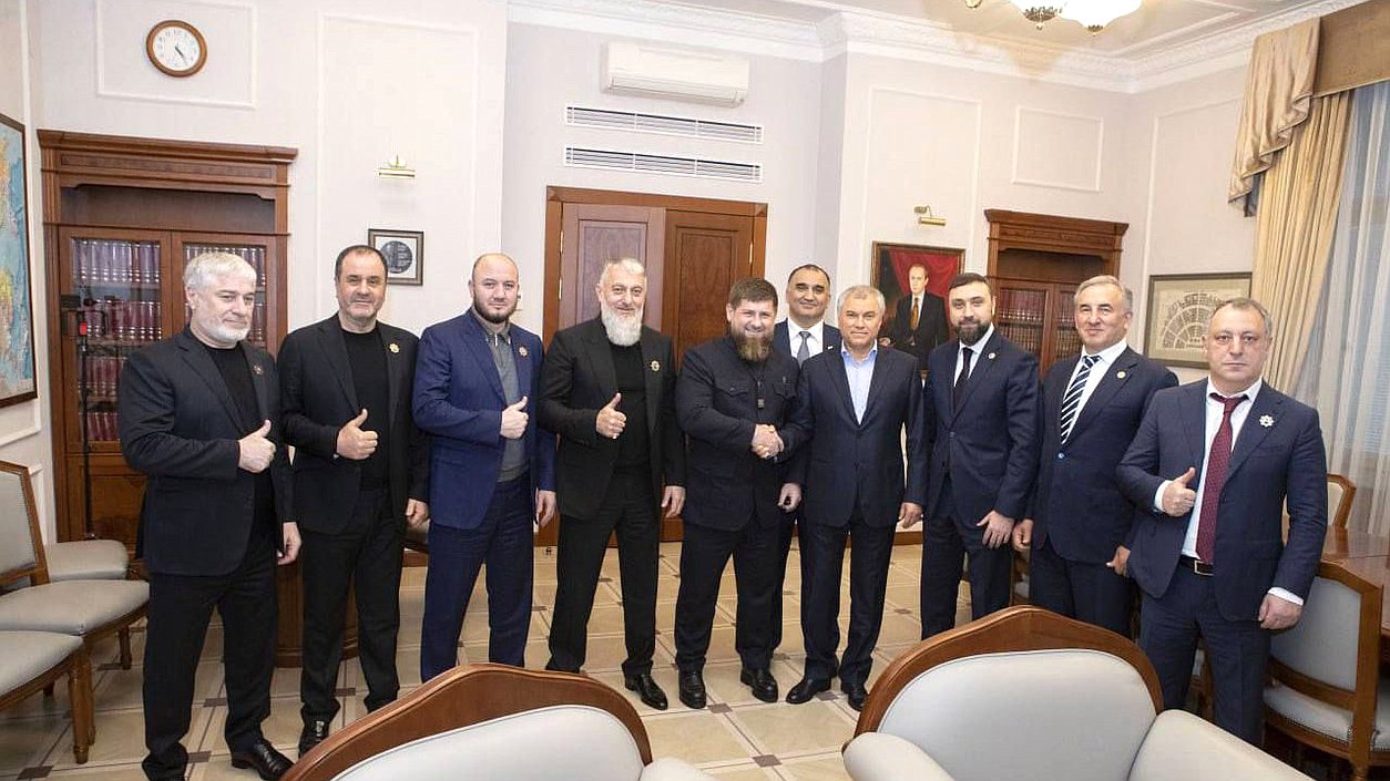 Встреча с Рамзаном Кадыровым