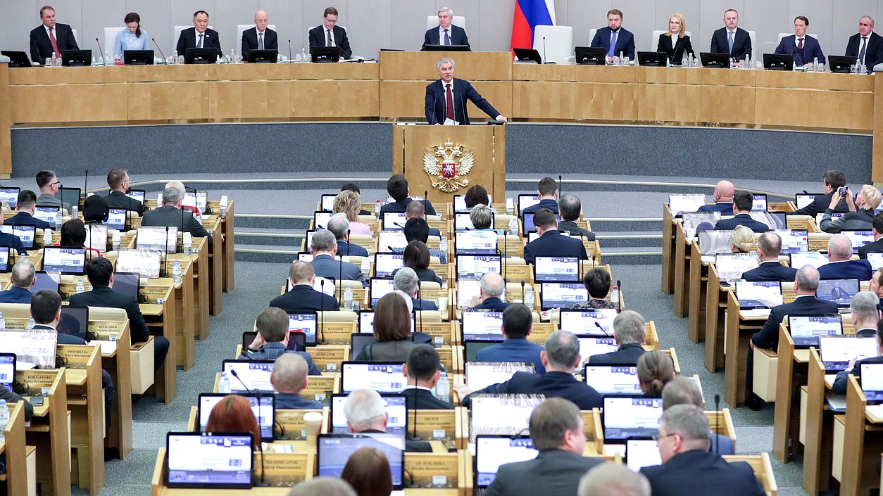 Председатель Государственной Думы Вячеслав Володин