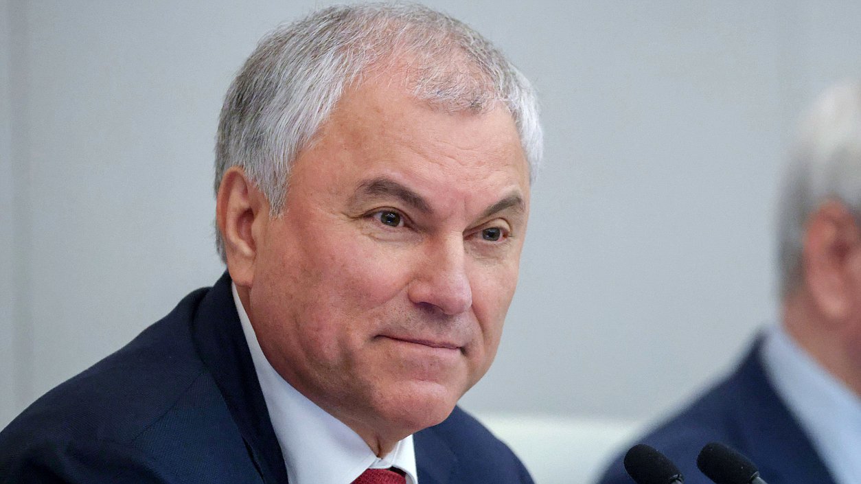 Председатель Государственной Думы Вячеслав Володин