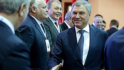 Chairman of the State Duma Viacheslav Volodin