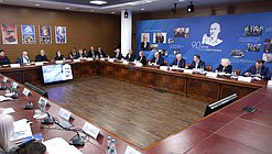Заседание организационного комитета по подготовке и проведению празднования 90-летия со дня рождения С. С. Говорухина