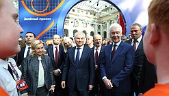 Председатель Государственной Думы Вячеслав Володин и мэр Москвы Сергей Собянин