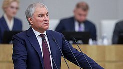 Jefe de la Duma Estatal Vyacheslav Volodin