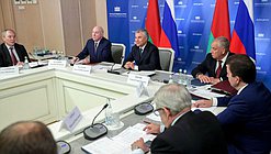 Шестидесятая сессия Парламентского Собрания Союза Беларуси и России в режиме видеоконференции