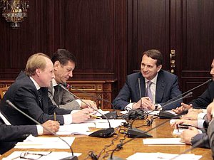 Выступление Председателя Госдумы Сергея Нарышкина на заседании Совета по культуре 14 июня 2012 года