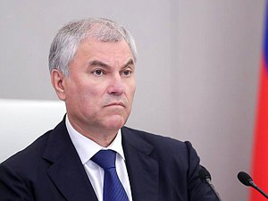 Chairman of the State Duma Vyacheslav Volodin