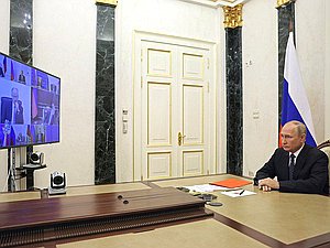 Совещание с постоянными членами Совета Безопасности. Фото: kremlin.ru