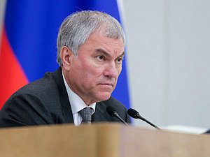 Председатель Государственной Думы Вячеслав Володин