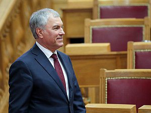 Председатель Государственной Думы Вячеслав Володин