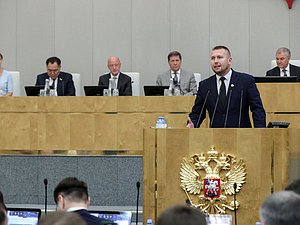 Chairman of the LPR People's Council Denis Miroshnichenko