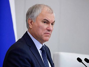 Председатель Государственной Думы Вячеслав Володин