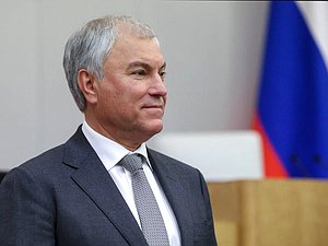 Председатель Государственной Думы Вячеслав Володин